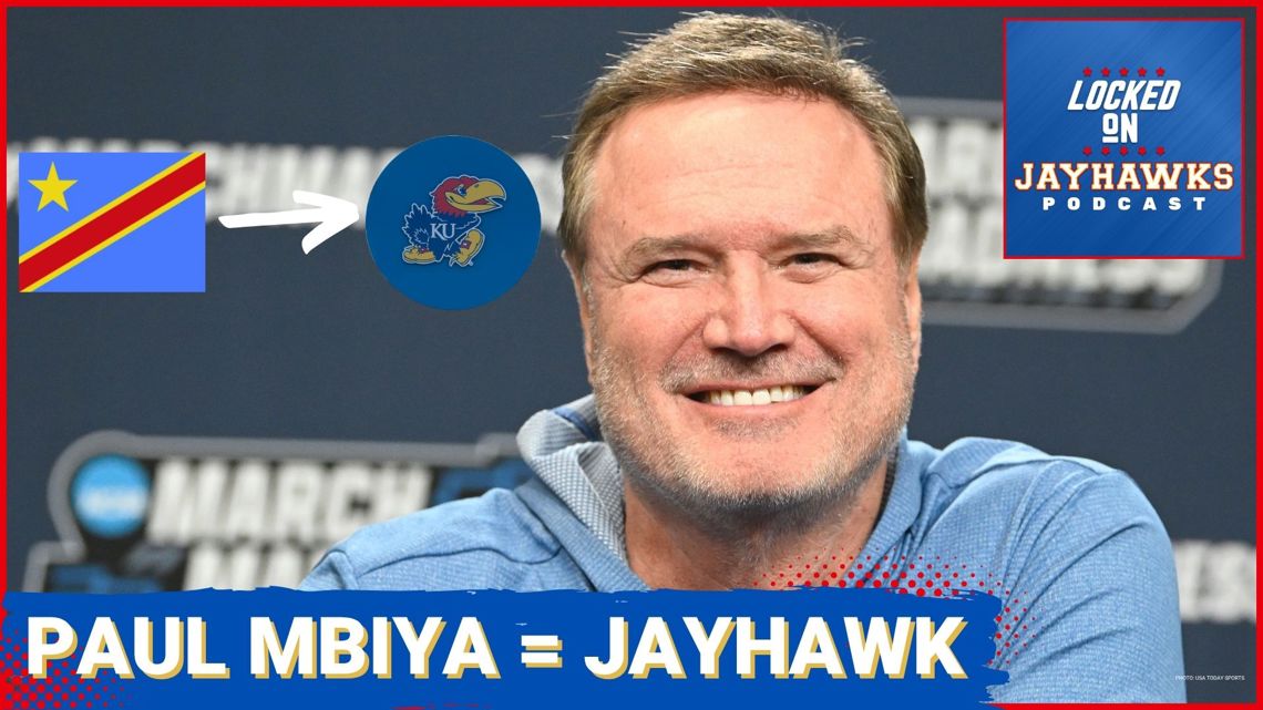 PAUL MBIYA IS GONNA BE A JAYHAWK: Kansas Adds Center With GIGANTIC WINGSPAN to Back Up Flory Bidunga