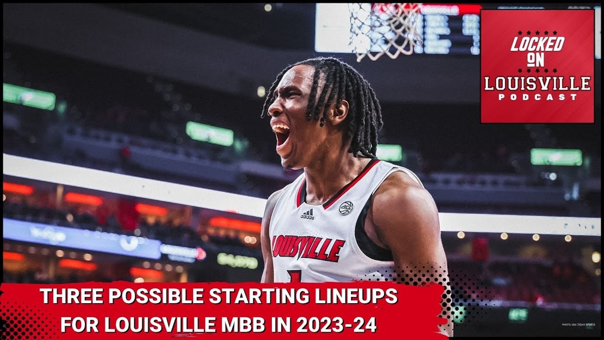 Breaking down three possible starting lineups for the Louisville men's basketball team next season