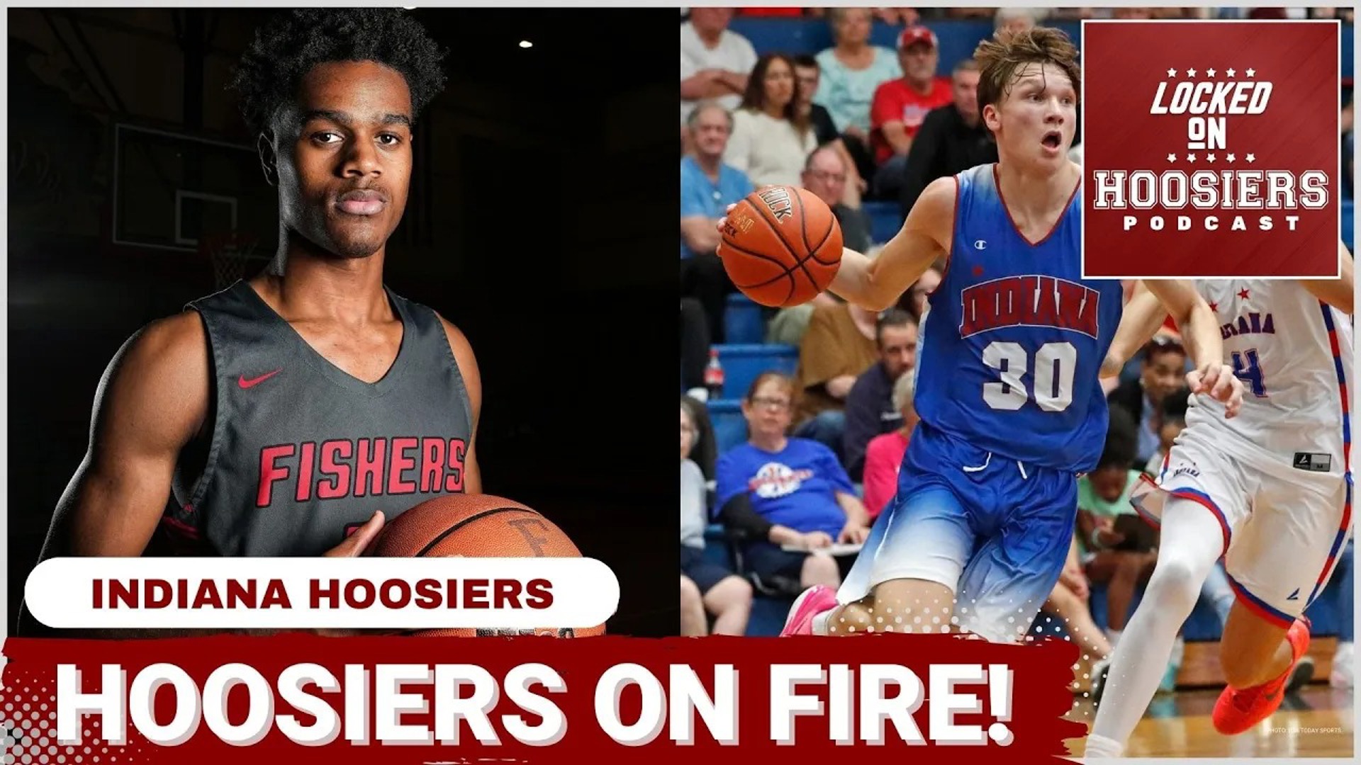 Top 2025 prospects Jalen Haralson and Braylon Mullins are on the Indiana Hoosiers' radar, with in-person visits kicking off the recruiting period.