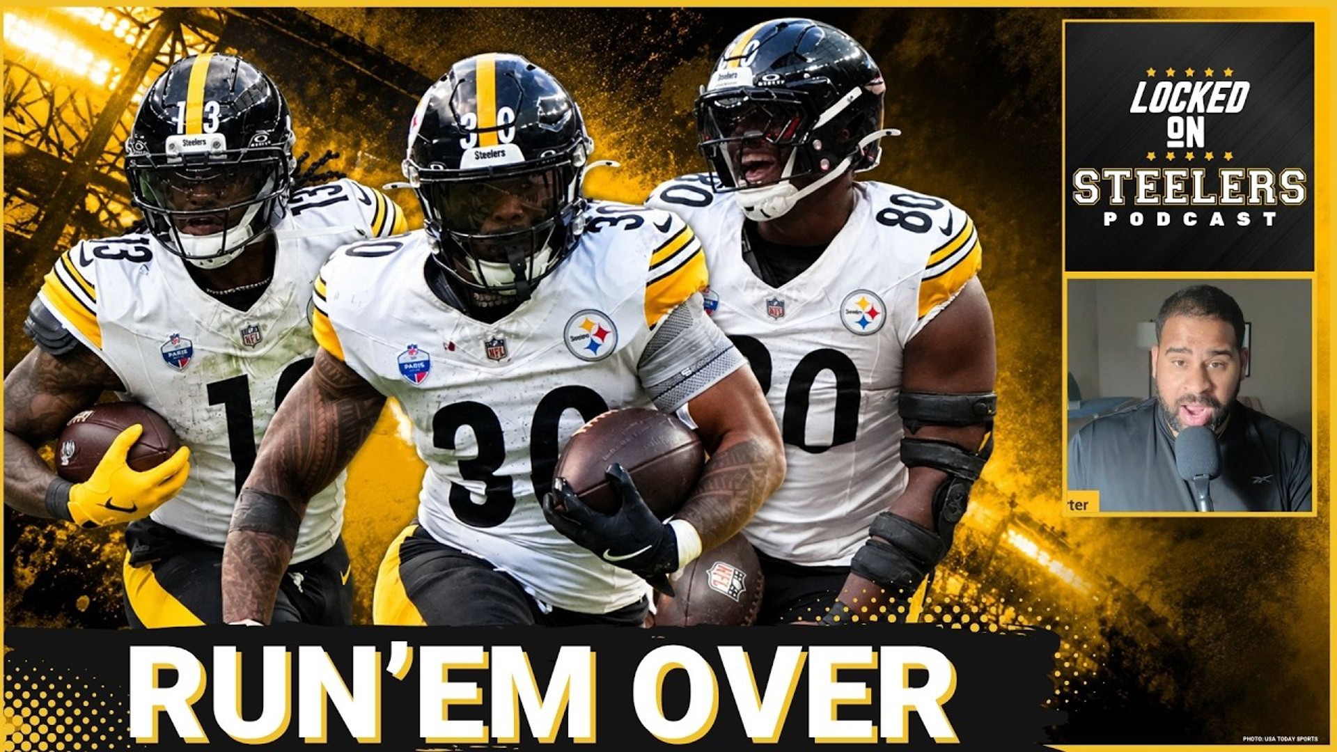 Steelers' Jaylen Warren, Rico Dowdle a Dynamic Duo in 16-10 Win vs ...