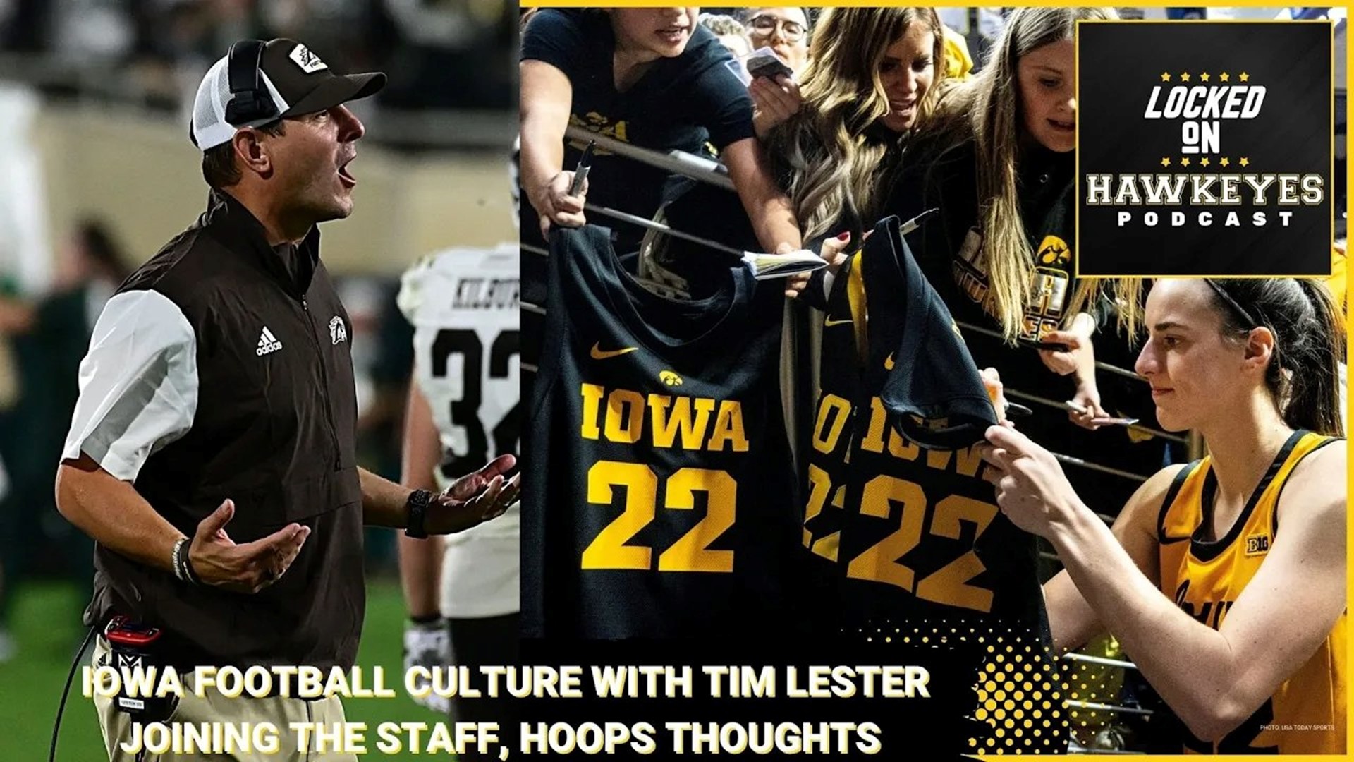 Iowa Football culture & Tim Lester as Offensive Coordinator, Hoops