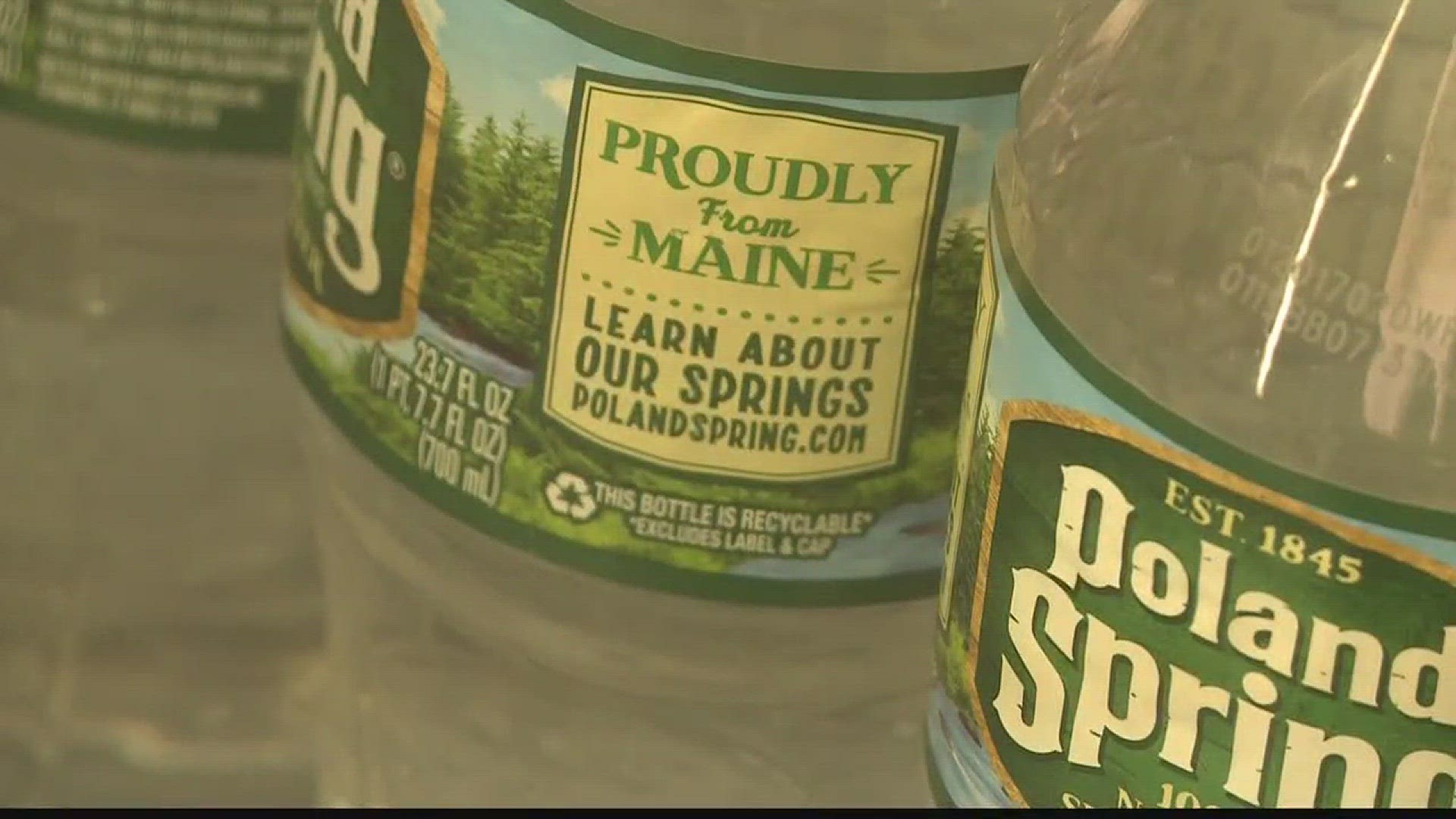 Nestle faces lawsuit saying Poland Spring water isn't from a spring