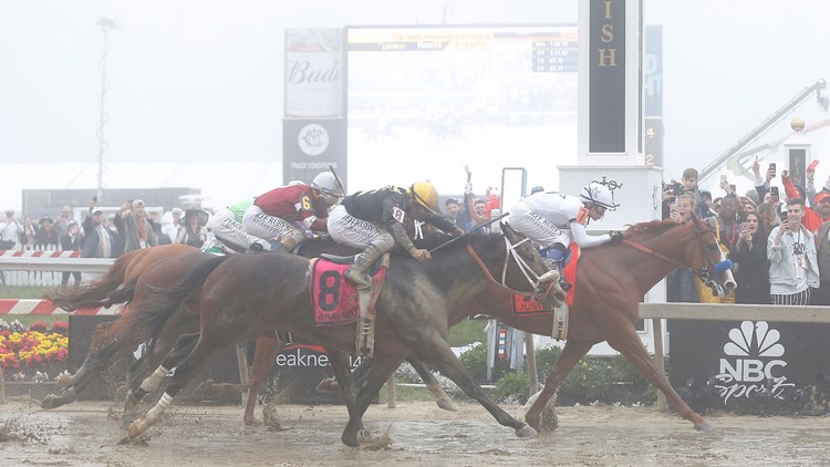 Justify wins Preakness Stakes, earning second jewel of Triple Crown
