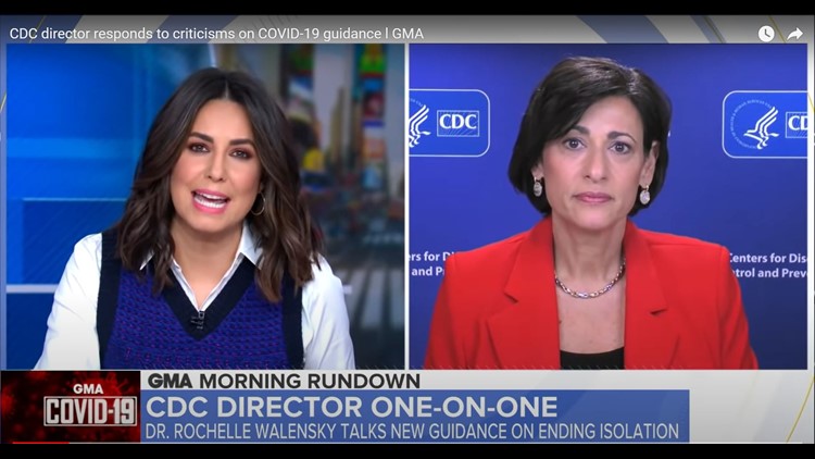 CDC Director Walensky’s ‘Good Morning America’ interview shared out of context