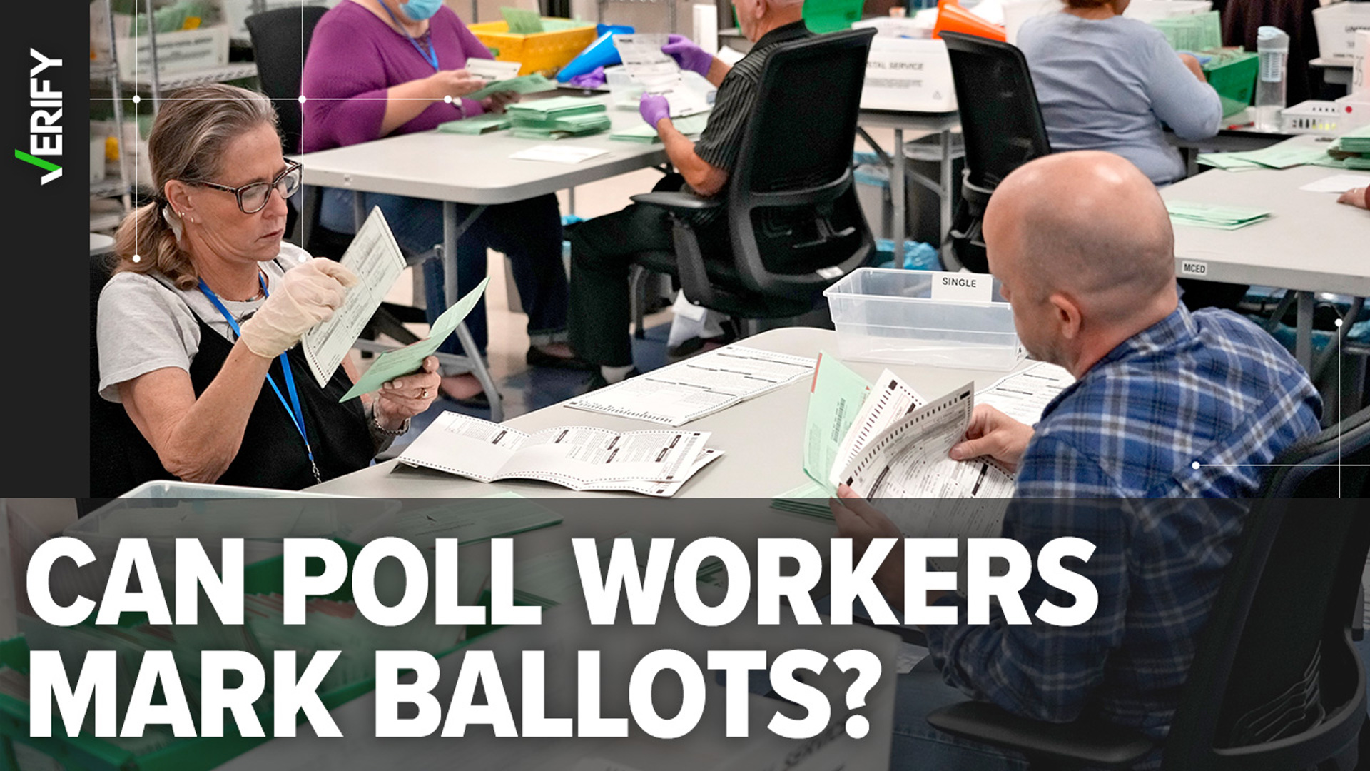 Despite viral claims, many states allow poll workers to write on ballots and some actually require it. Here are the rules and what to do if you’re concerned.