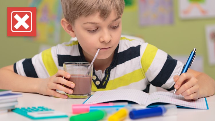 No, the USDA hasn’t banned chocolate milk in schools