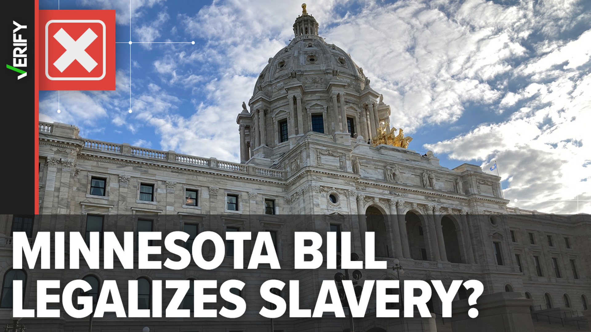 Viral videos have led some people to believe that a Minnesota bill would legalize slavery. It would actually establish a legal framework for surrogacy agreements.