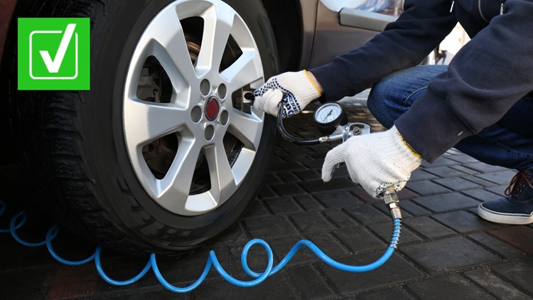 Yes, properly inflating your car’s tires can help improve your gas mileage