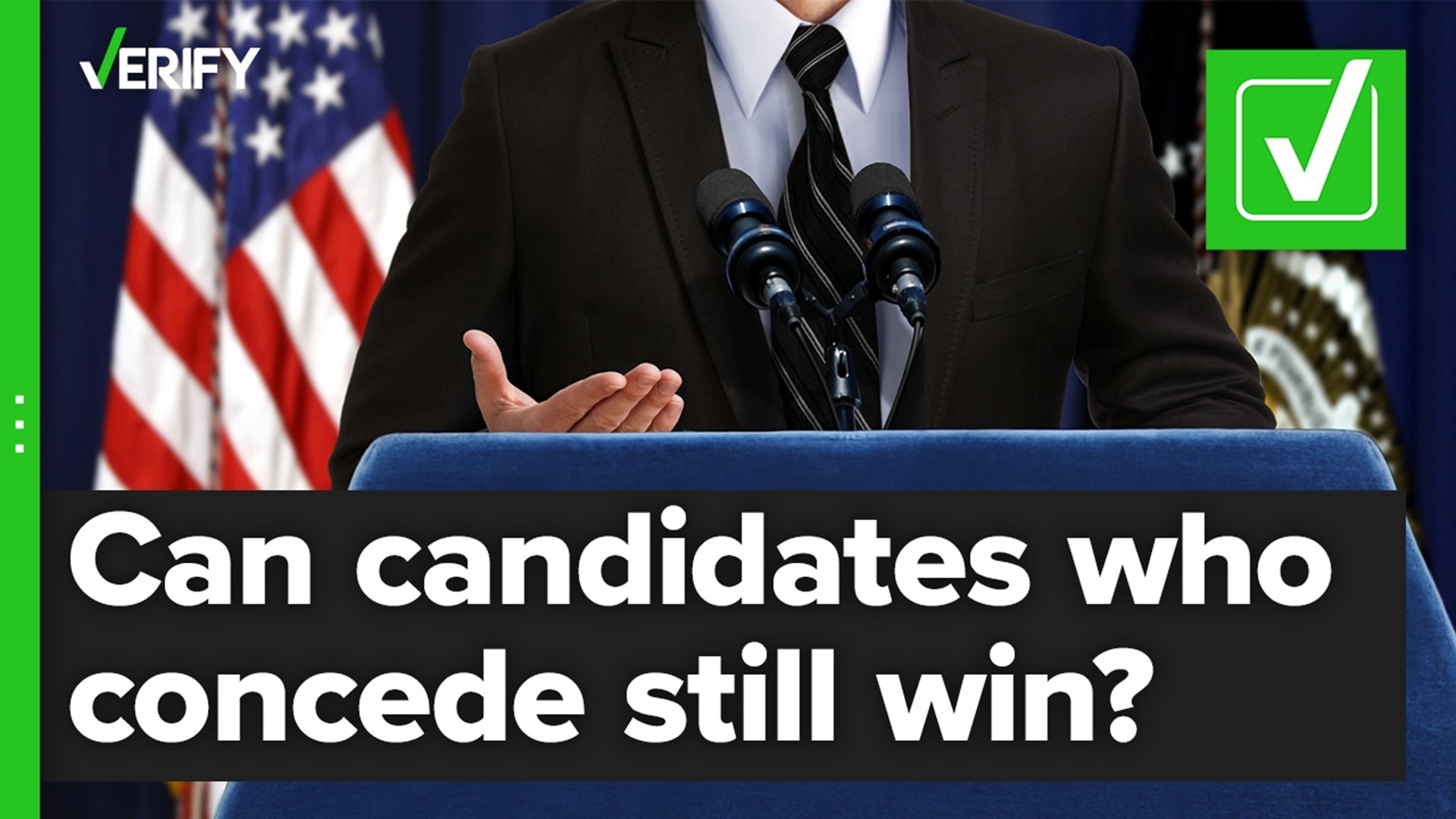 Candidate concessions aren’t legally binding and don’t impact the official vote count.