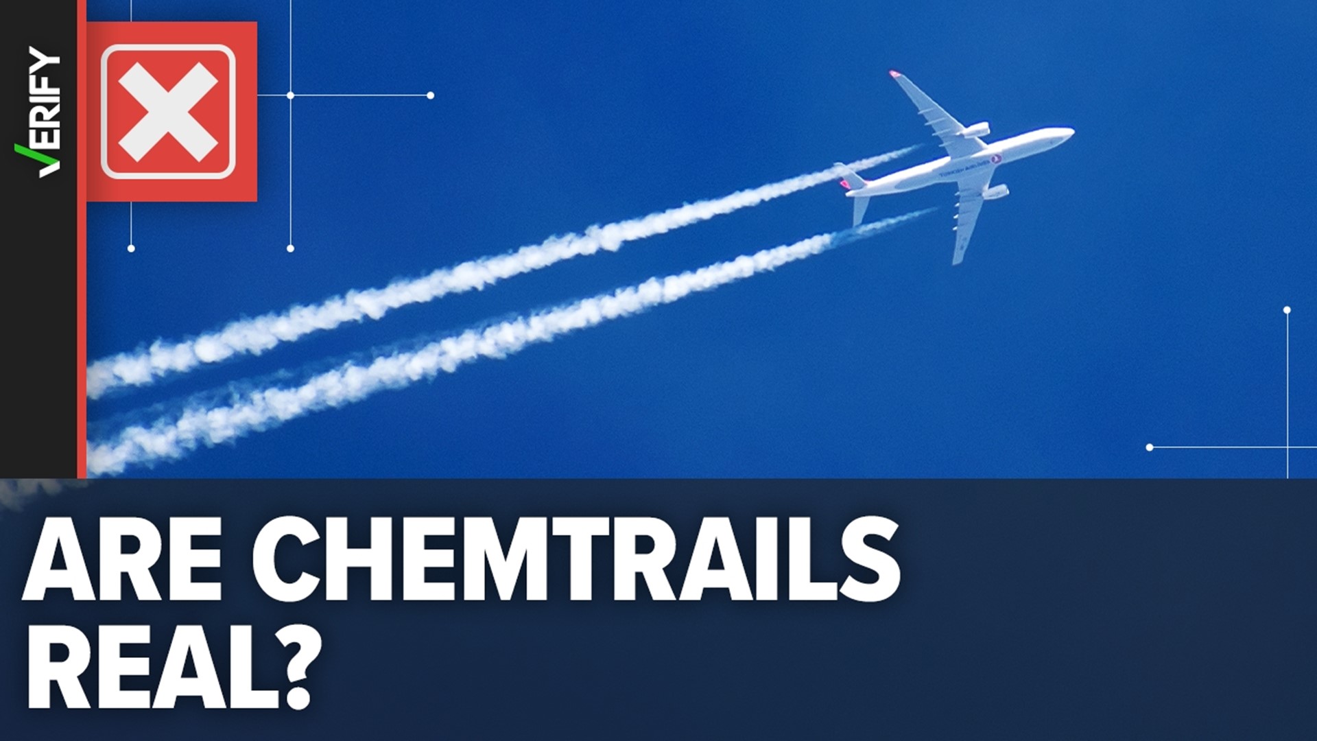 Conspiracy theories around chemtrails are false