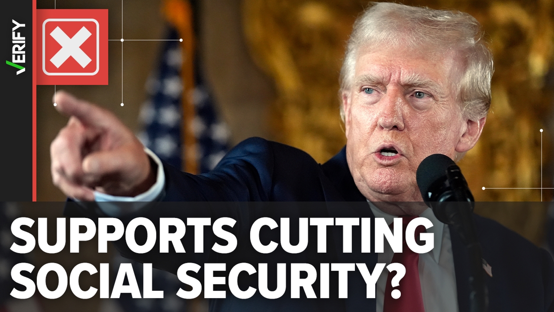 Kamala Harris and Tim Walz have claimed Trump wants to gut entitlements, but neither Agenda47 or Project 2025 calls for Social Security to be changed.