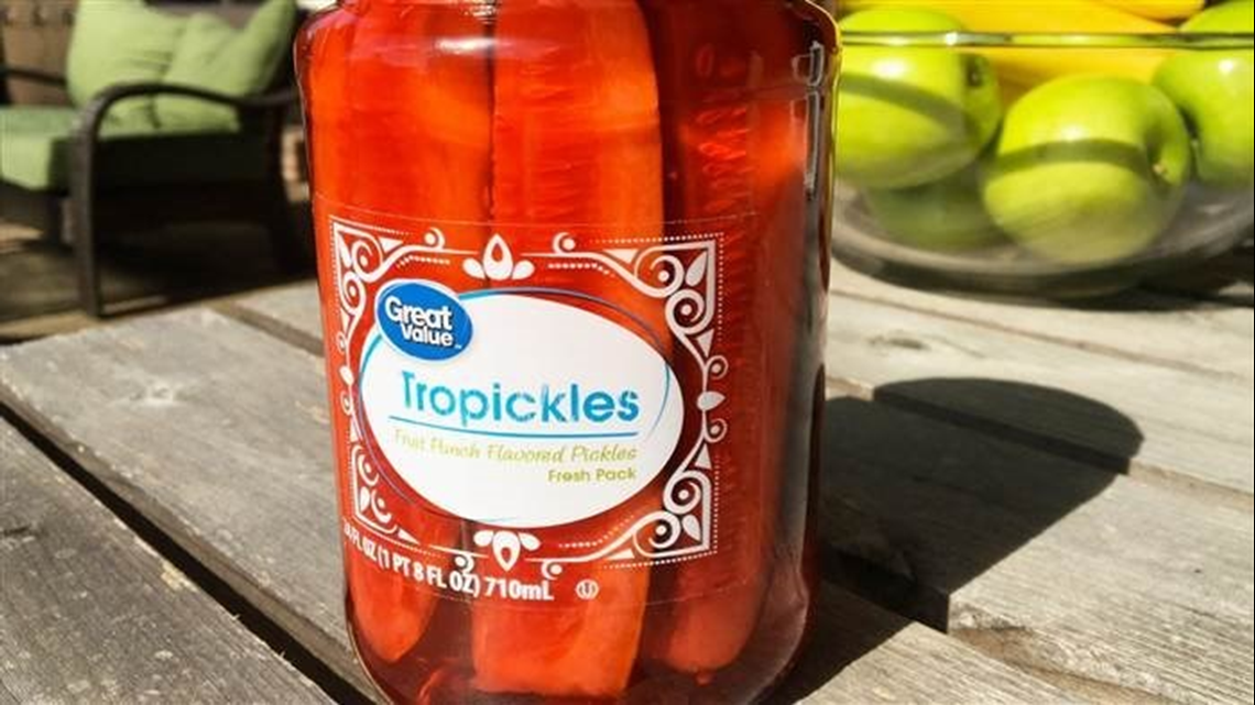 Walmart releases fruit punchflavored pickles