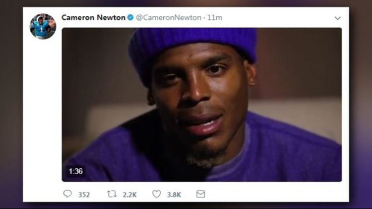 'Don't be like me, be better than me': Cam Newton apologizes for perceived sexist remark