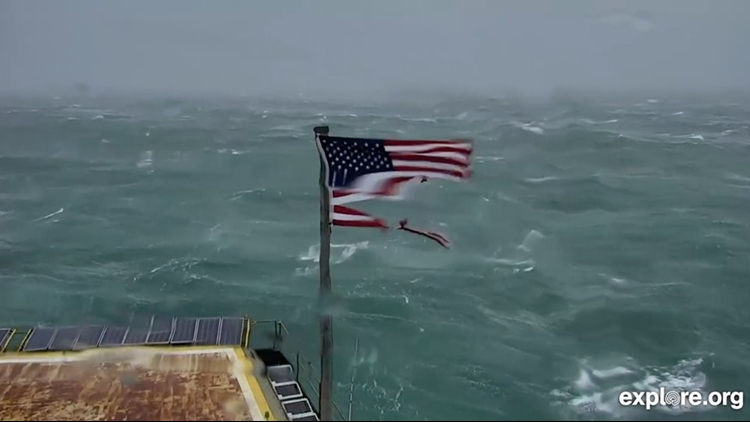 Company to donate American Flag to Frying Pan after Hurricane Florence batters Old Glory