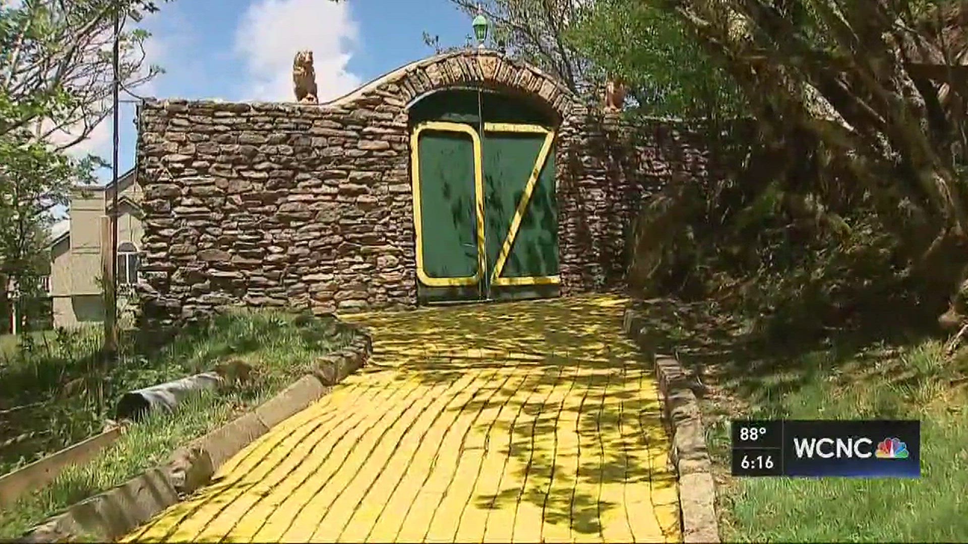 The "Land of Oz" park opens to guests this month, taking visitors on a trip over the rainbow.