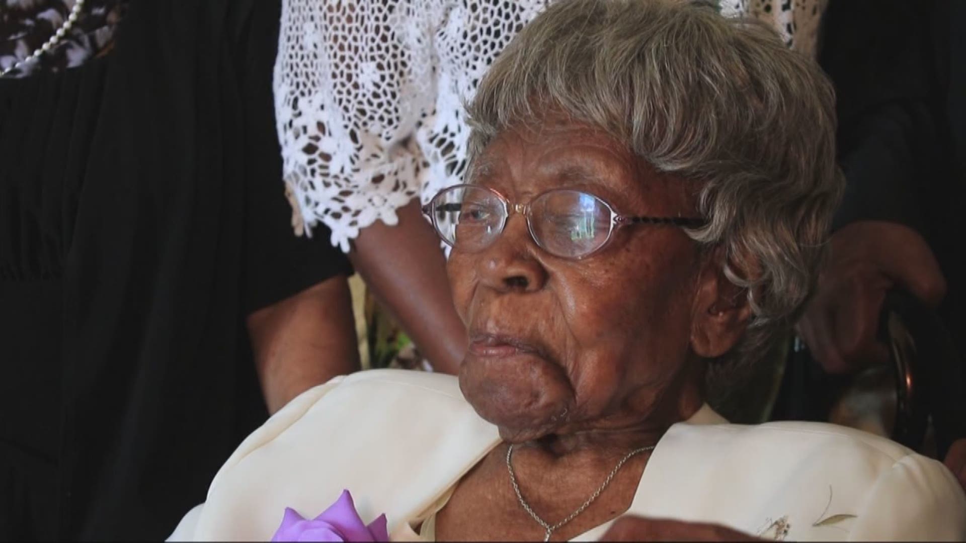 With family by her side, Hester Ford quietly celebrated her 112th birthday at her home just north of uptown. The big celebration happens this weekend.
