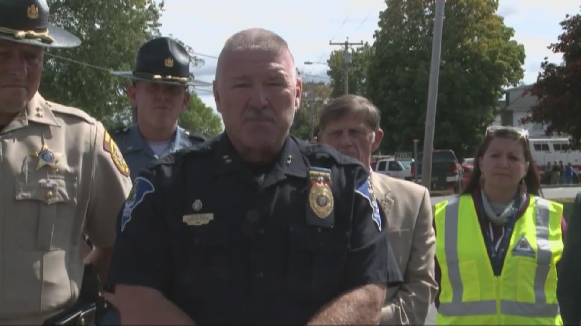 Farmington explosion news conference: Police Chief Jack Peck