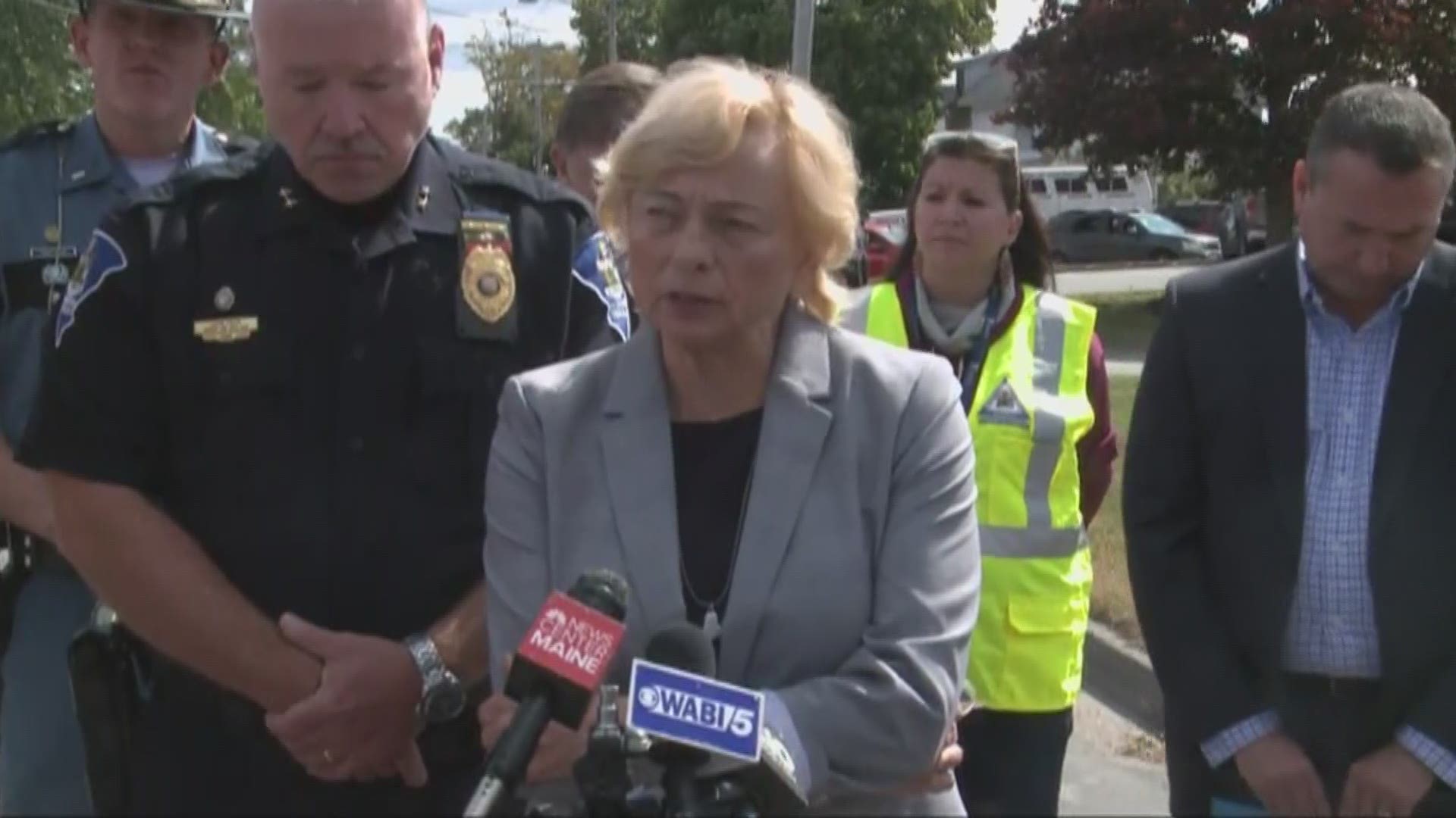 Farmington explosion news conference: Gov. Janet Mills