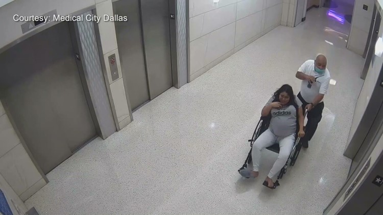 WATCH: Dallas hospital security guard delivers baby in elevator on Mother's Day