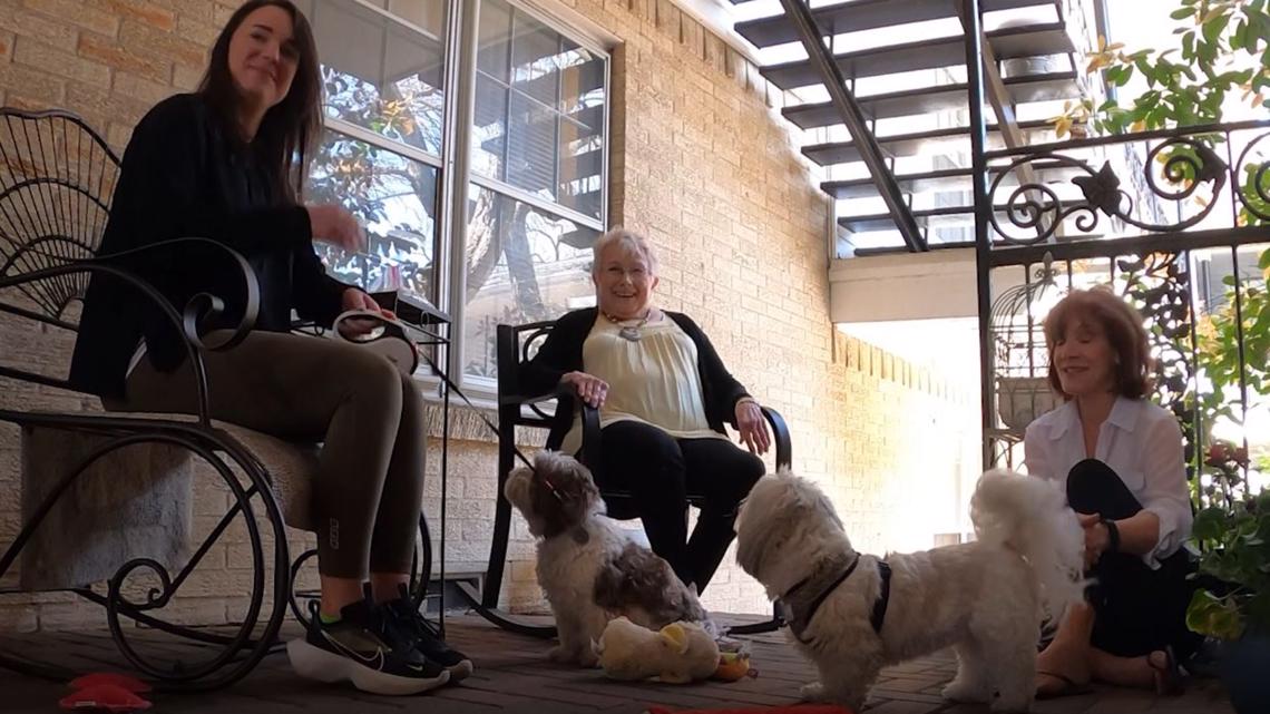 A simple request to pet a dog leads to an outpouring of support and new friends for an 81-year-old Dallas woman - Vimarsana News