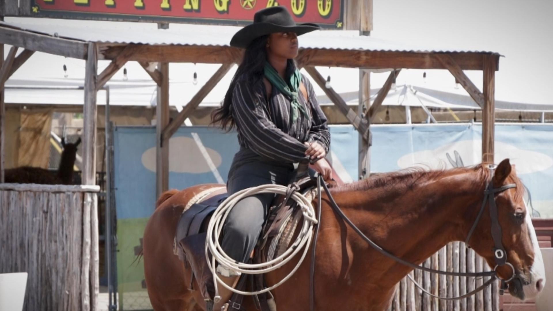The first Black female drover of the iconic Fort Worth herd speaks with Tashara Parker about her journey.