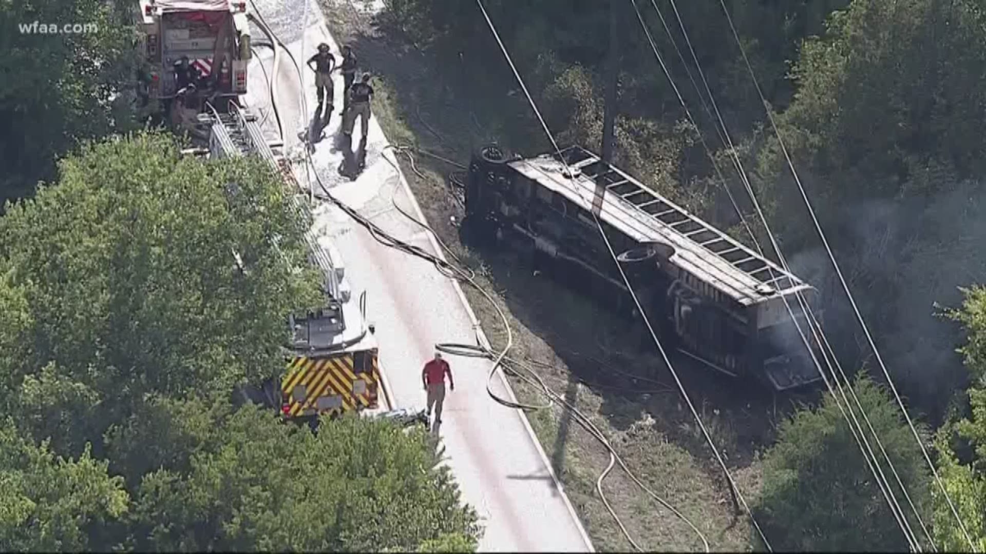 Crash involving Mesquite ISD school bus