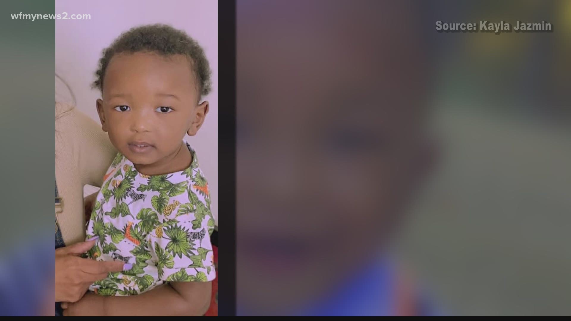 The child was taken when two men stole a car from a Greensboro gas station over the weekend. He was in the back seat. Now, the baby is back home with his mom.