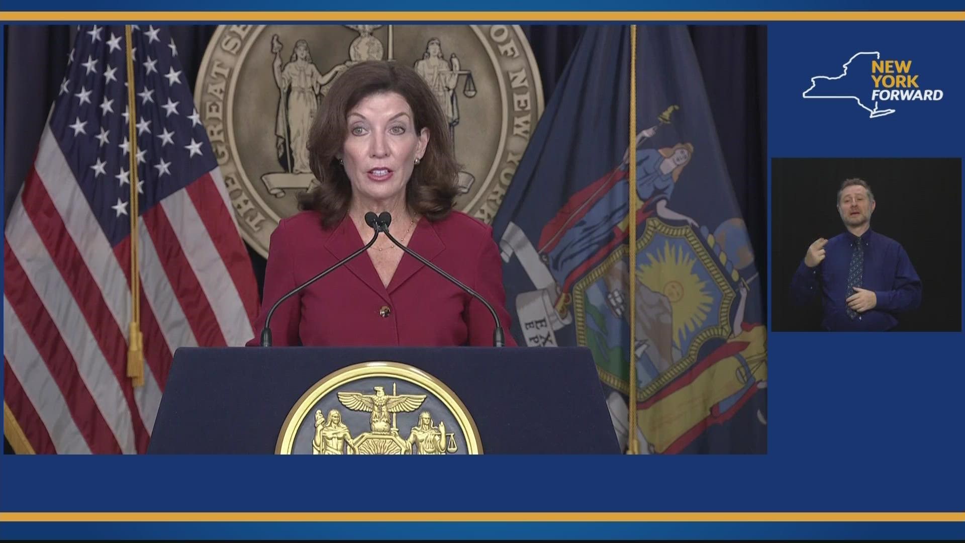 Dr. Howard Zucker submitted his resignation to Gov. Kathy Hochul, and she accepted it.