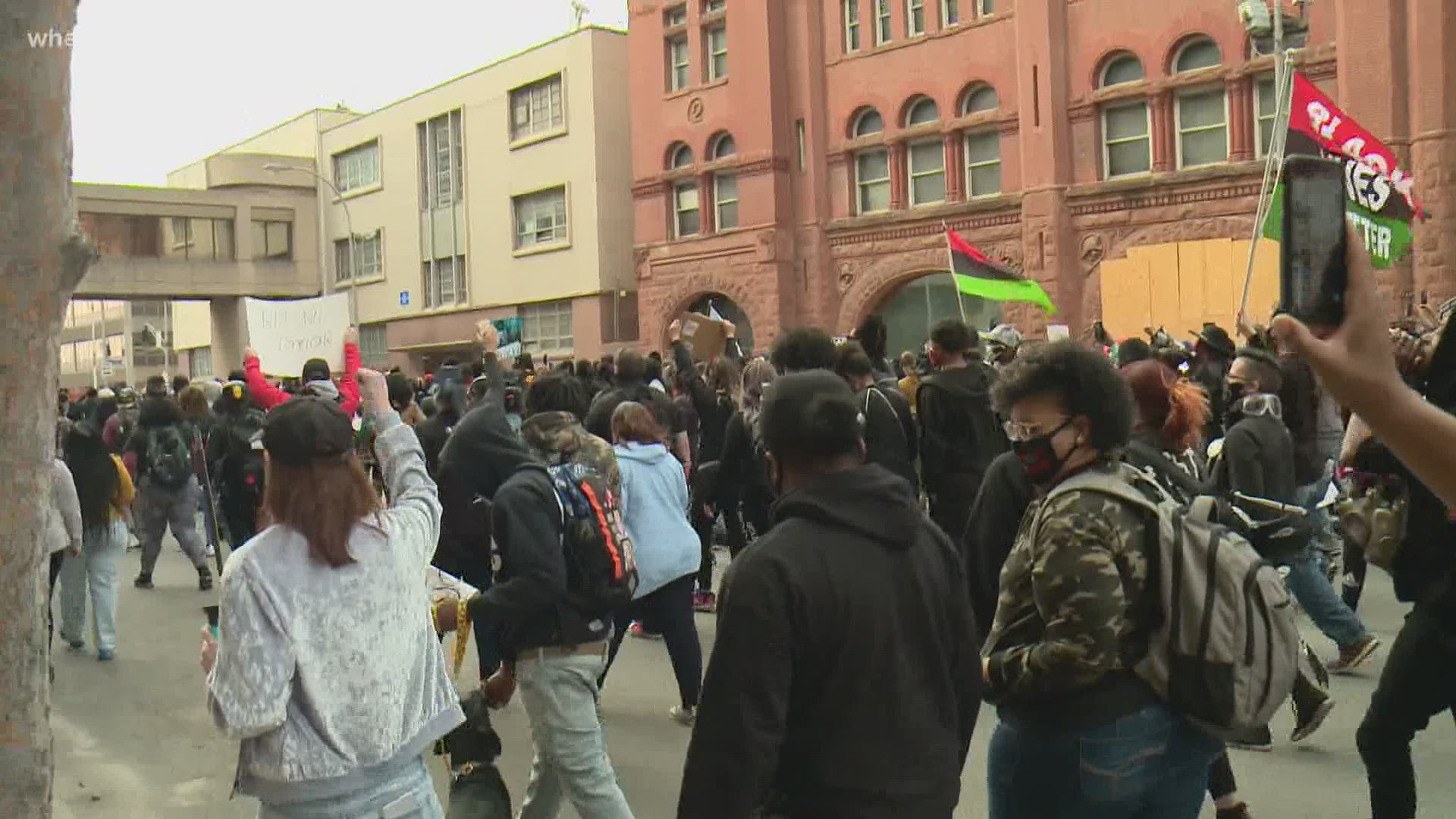 The day that has forever changed Louisville was marked with a rally and march along with voices calling for justice in the Breonna Taylor case.