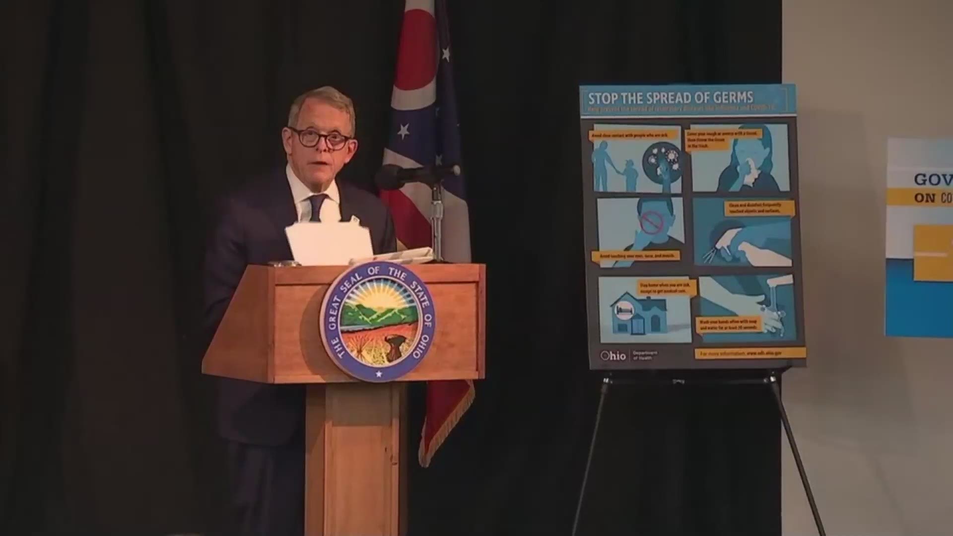 March 5, 2020: As coronavirus concerns continue, Ohio Gov. Mike DeWine offered an outline of what the state is doing to be prepared.