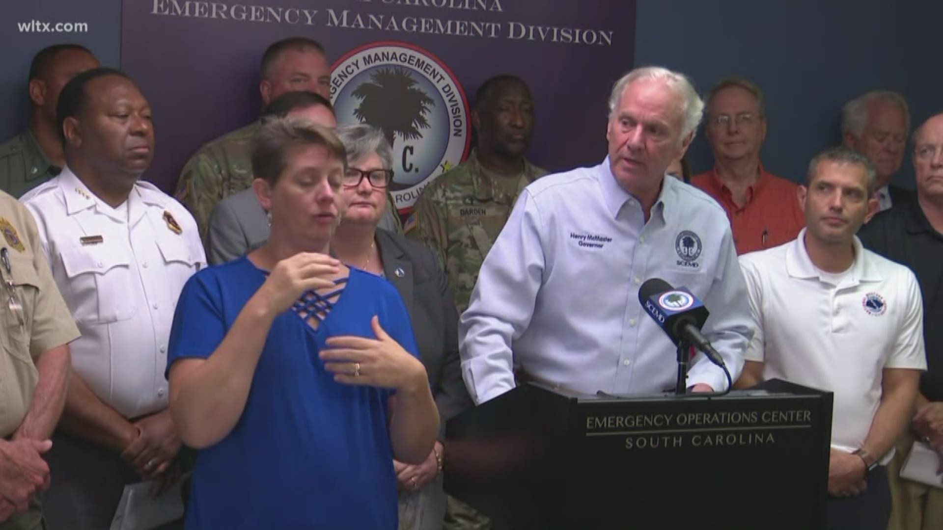 Hurricane Dorian is moving closer to the South Carolina coast. Gov. Henry McMaster is warning people who choose to stay that help may not reach them for quite some time.