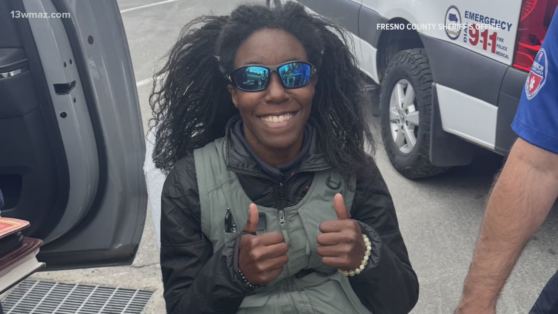 A Twiggs County couple reunites in California with their daughter after a three-week search across nearly 600 square miles ends in relief.