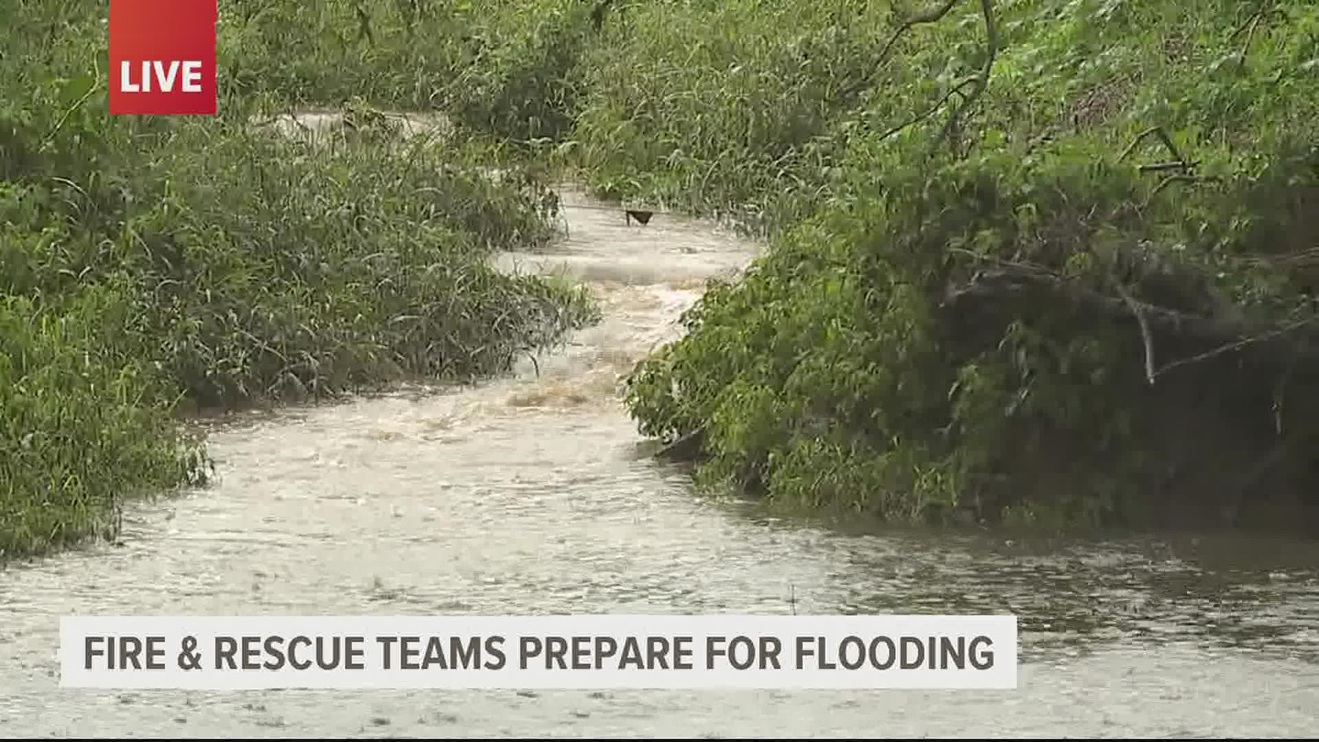 Officials are preparing for flooding to impact parts of South Central Pennsylvania due to widespread heavy rain from Tropical Storm Ida, 2.