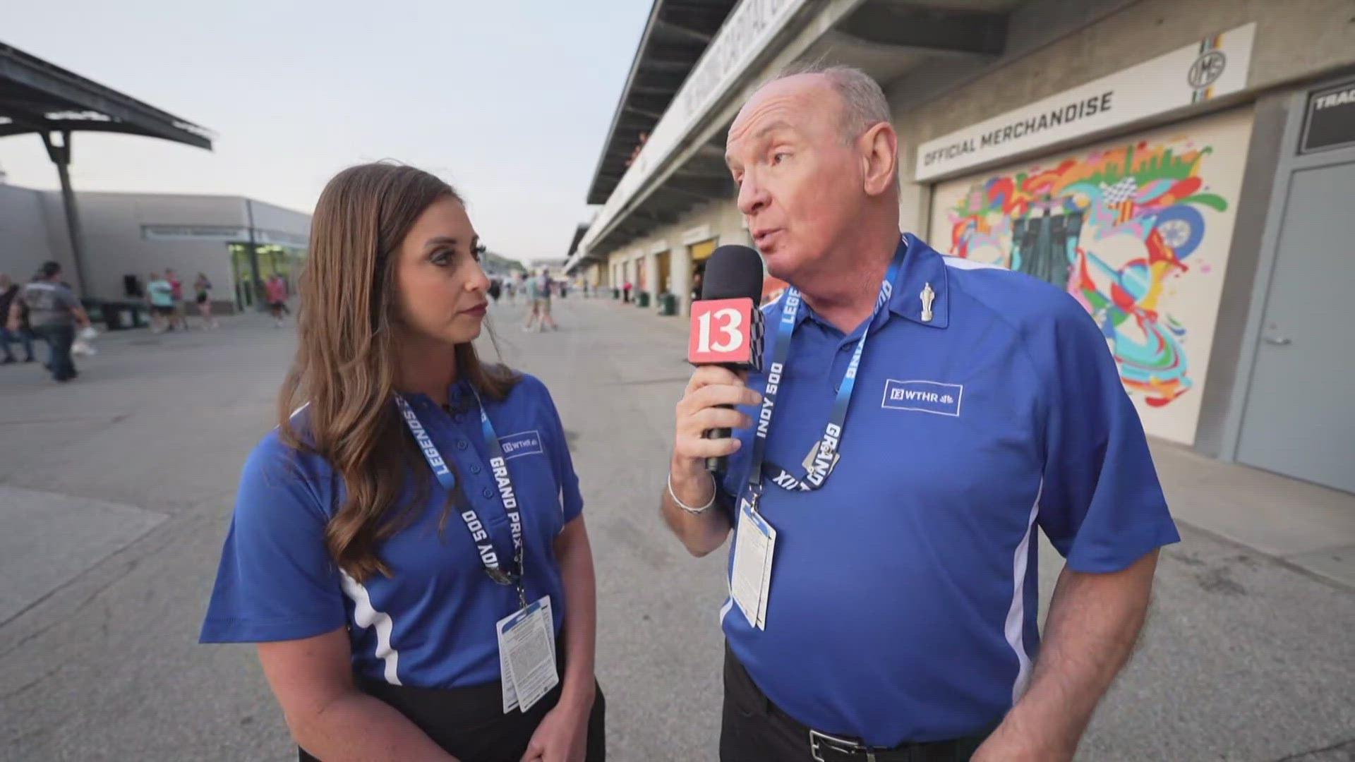 Chuck Lofton and Lindsey Monroe are at Gasoline Alley and they break down the IMS weather plan and what fans need to know.