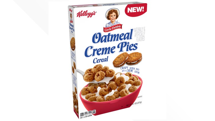 Kellogg's, Little Debbie release Oatmeal Creme Pies Cereal