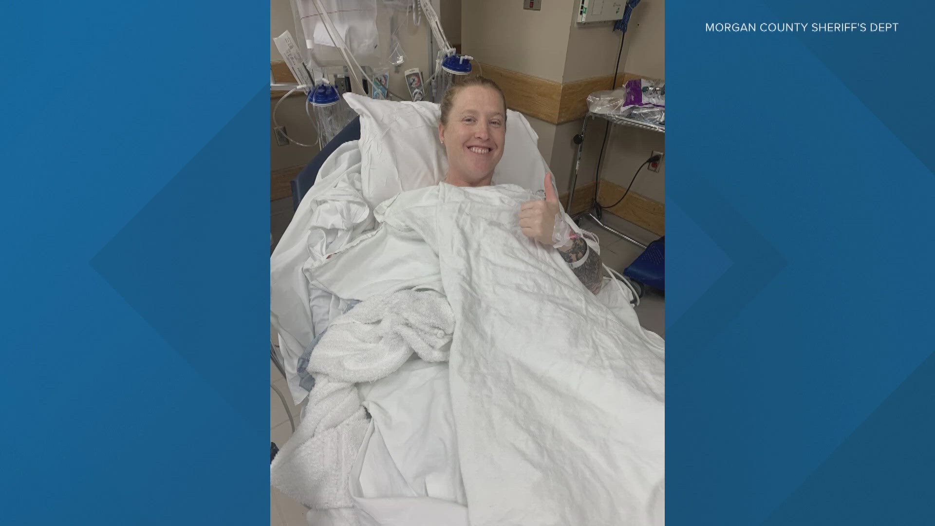 Deputy Mallory Schwab is now recovering at home.