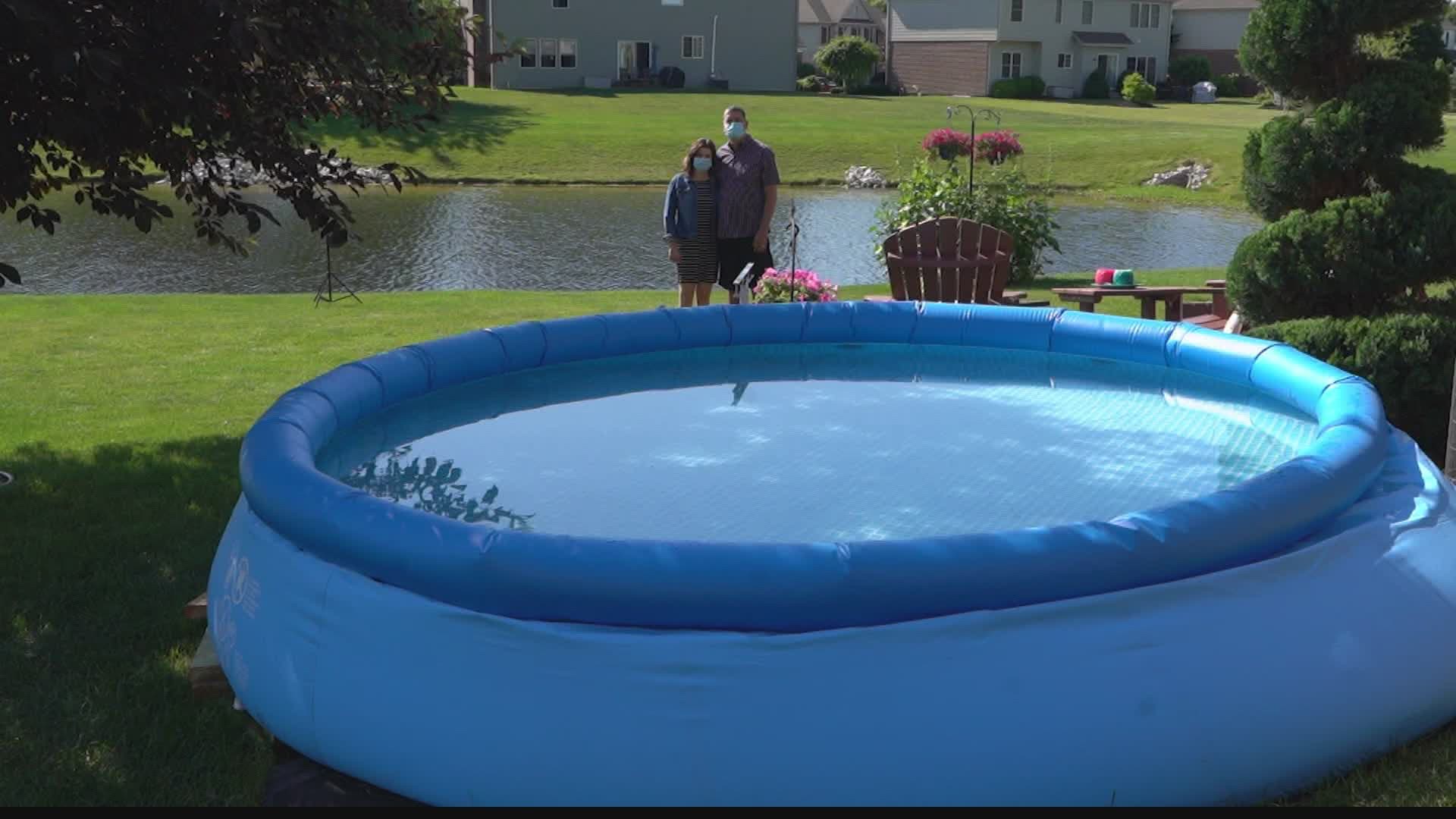 A local family says they are being bullied by their home owners association all because of a wading pool in their backyard.