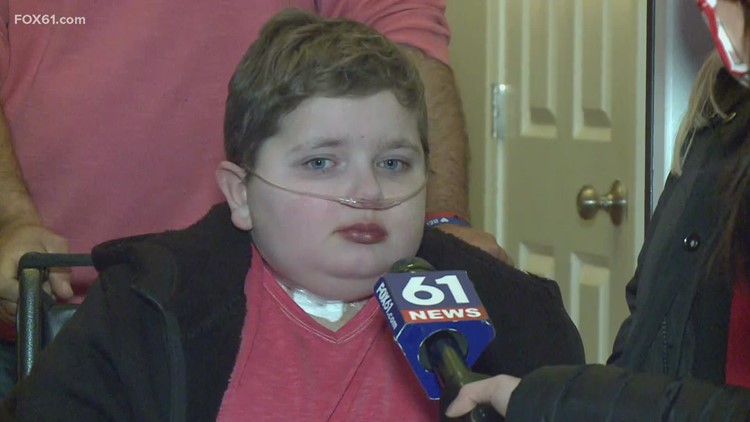 Connecticut boy makes it home in time for Christmas after beating brain tumor battle