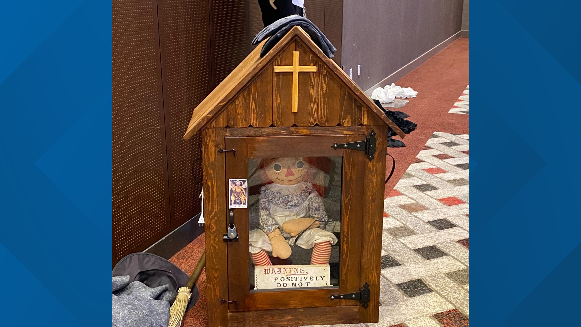 Dan Rivera, 54, was one of the lead paranormal educators for the New England Society for Psychic Research and worked on the Annabelle doll tour.