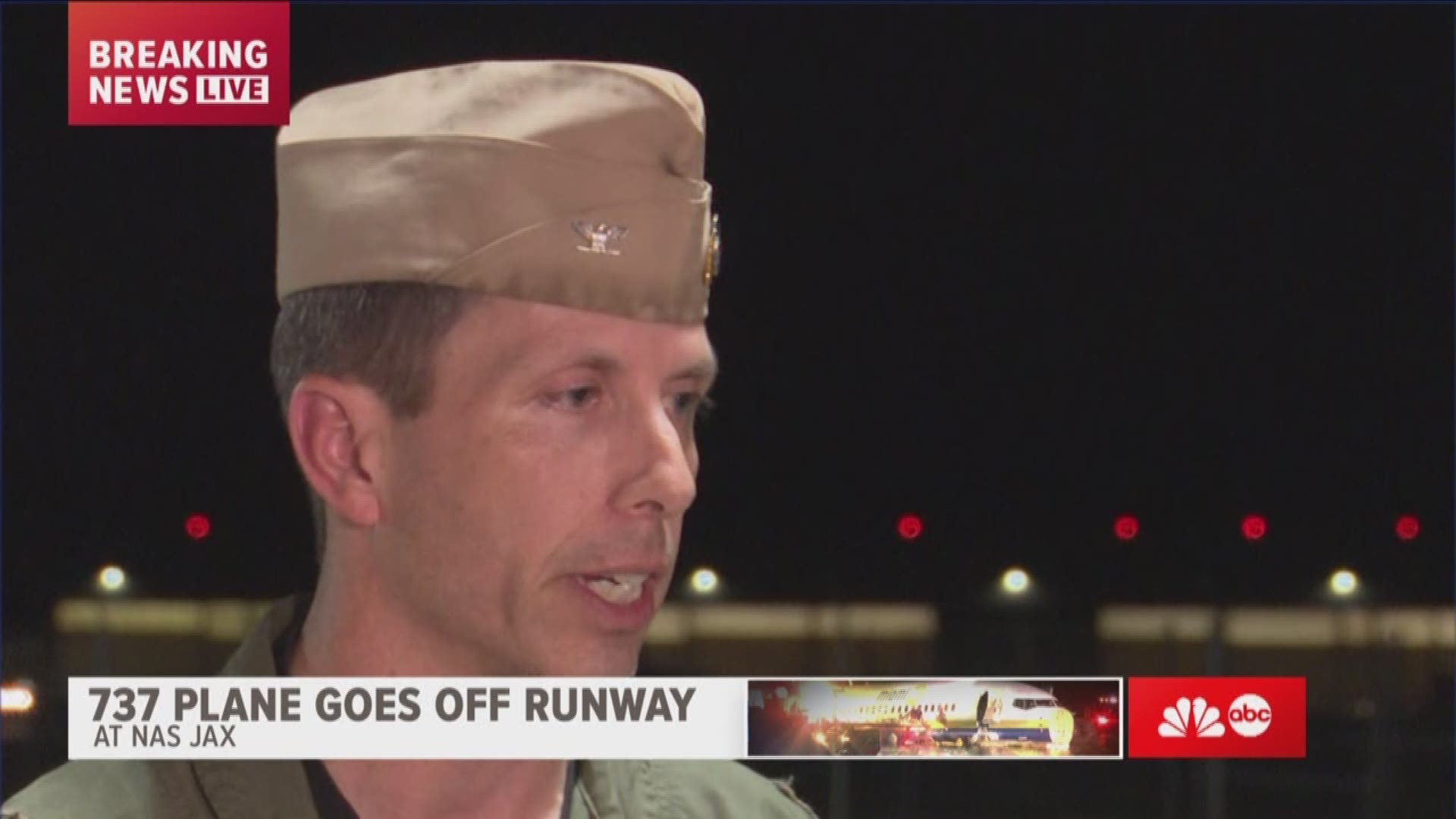 NAS Jax Commanding Officer Capt. Mike Conner gave a lot of credit to crews who rescued the 142 people aboard an airplane that skidded into the St. Johns River Friday night. "It's a miracle. We could be talking about a different story.