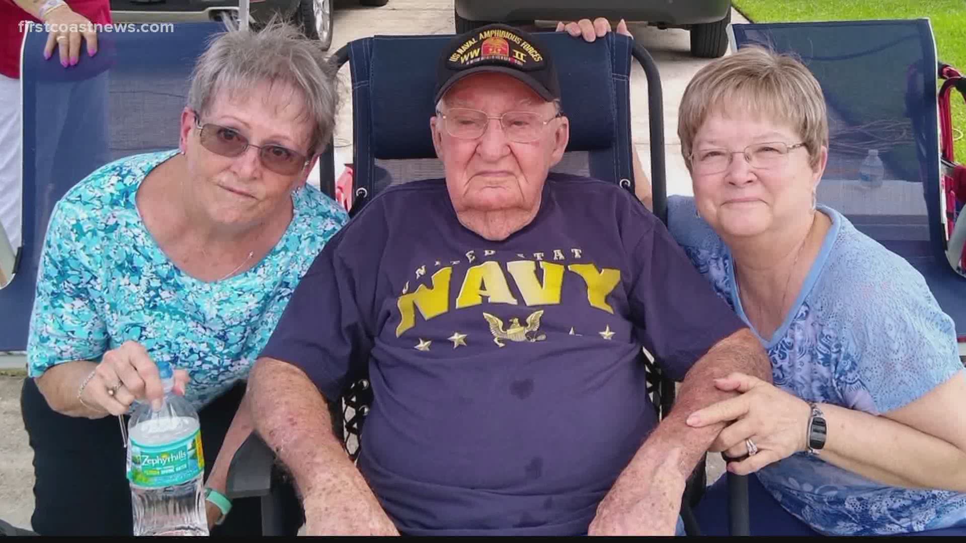 First Coast News spoke to Mr. Bud, a local WWII veteran.