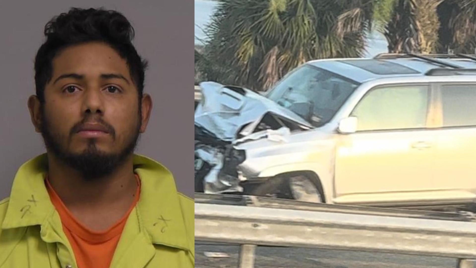 Florida Highway Patrol said four children were killed in the crash Marvin Redondo Funes allegedly caused, which happened on I-95 in Nassau County July 2023.