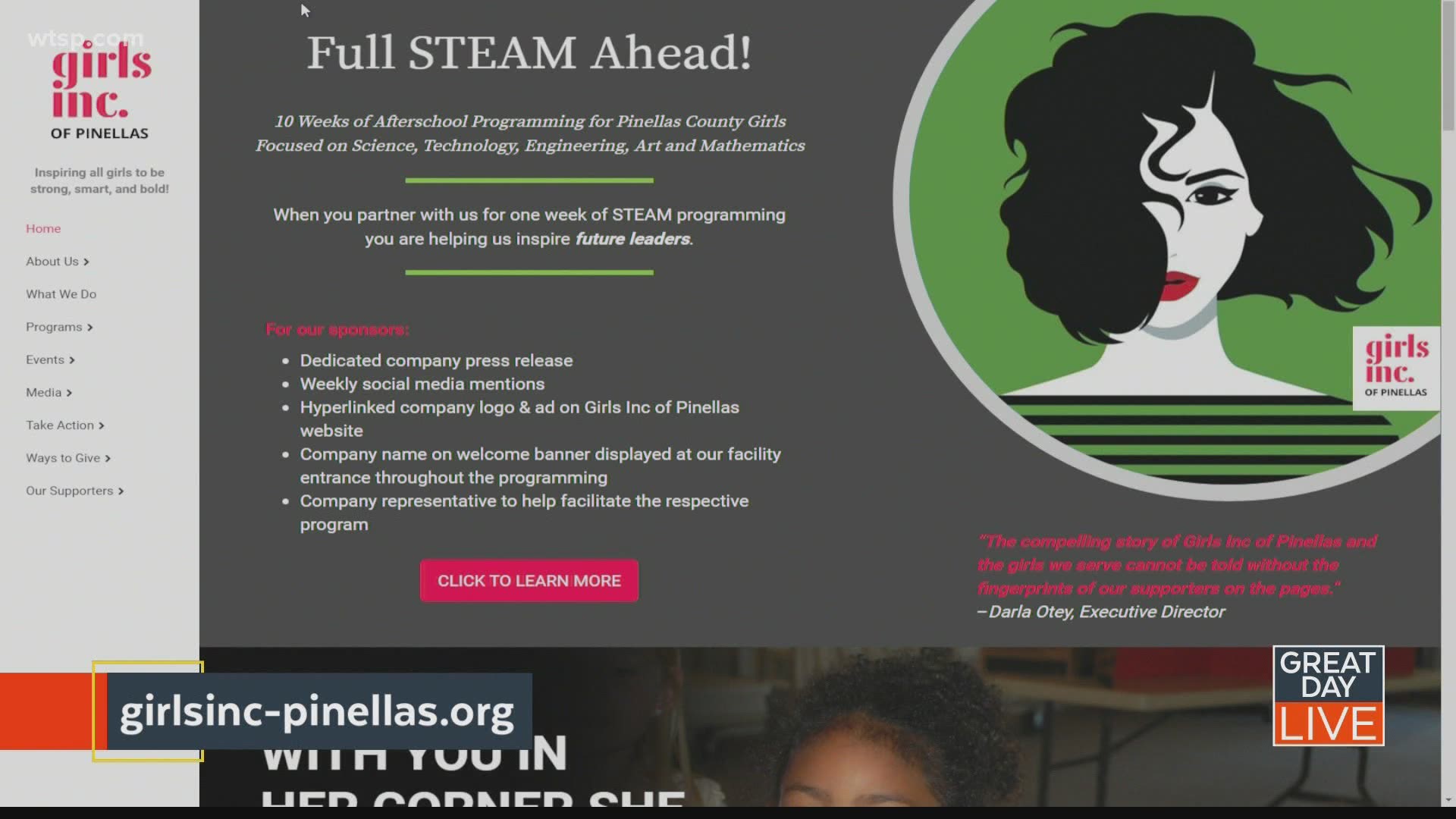 Full “STEAM” ahead with Girls Inc.