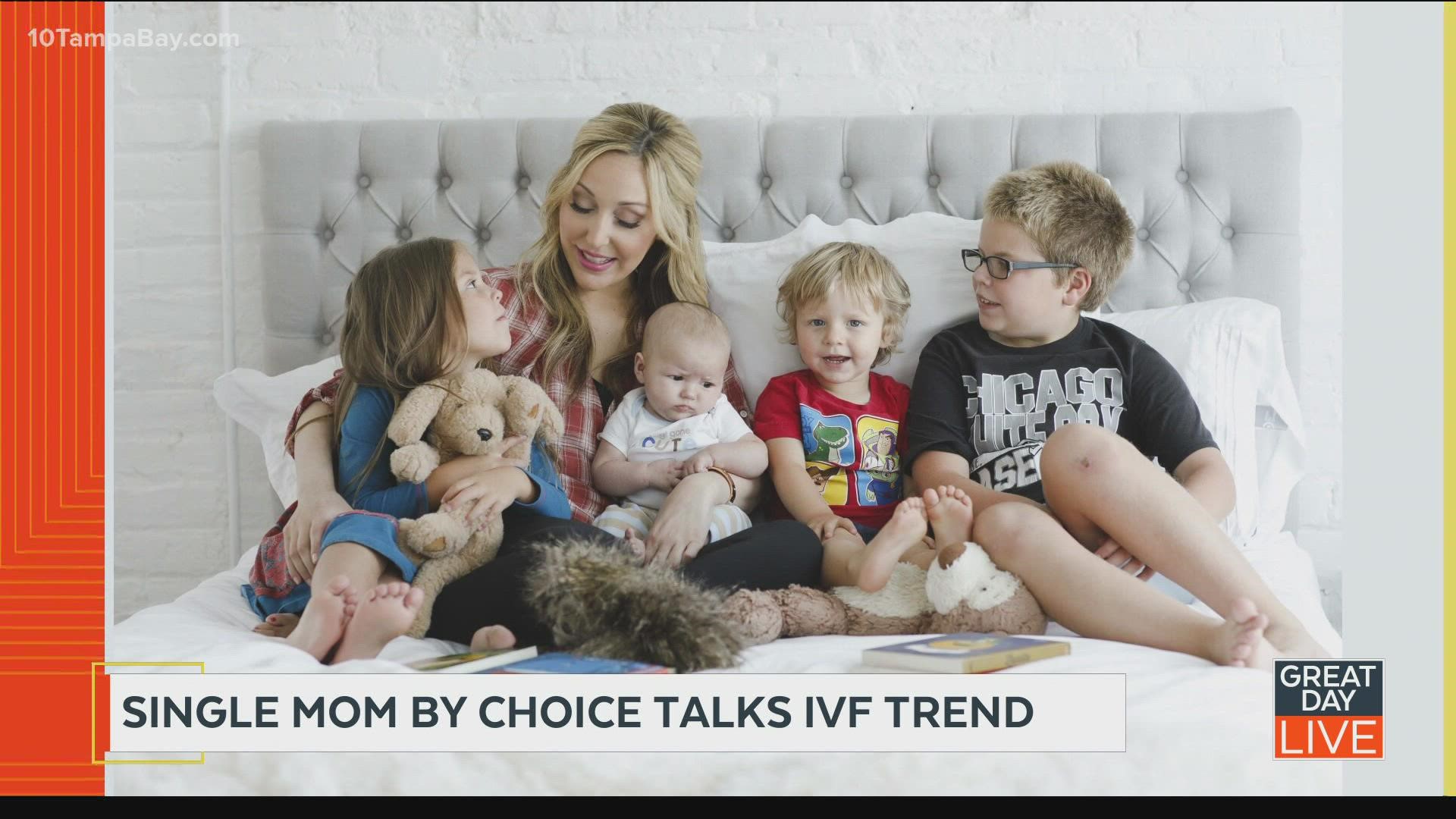 Single Mom by choice talks IVF trend