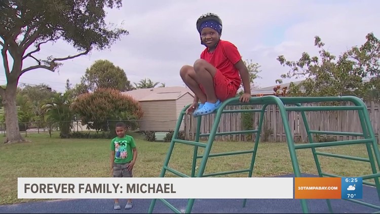 Michael is an athletic 8-year-old searching for his forever family