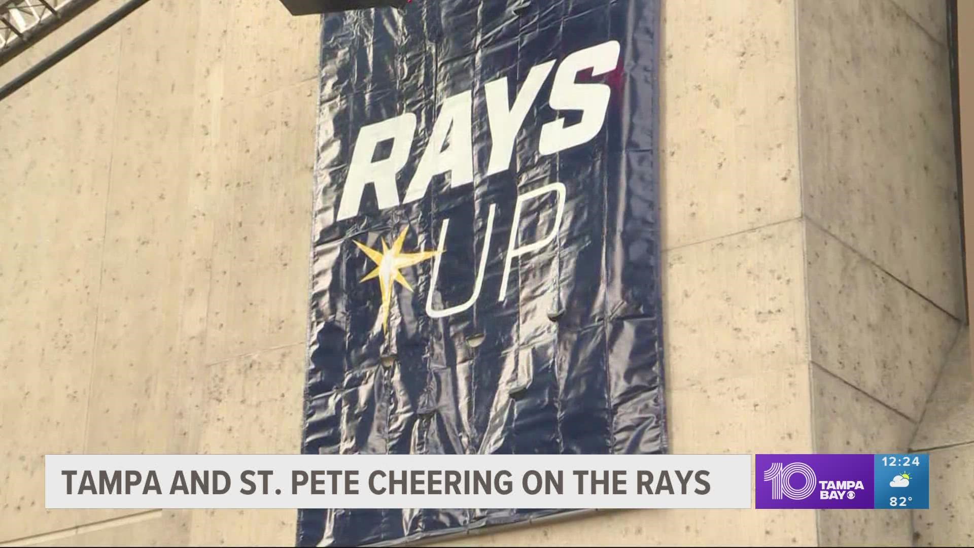 The Tampa Bay Rays are headed to the playoffs starting in Cleveland.