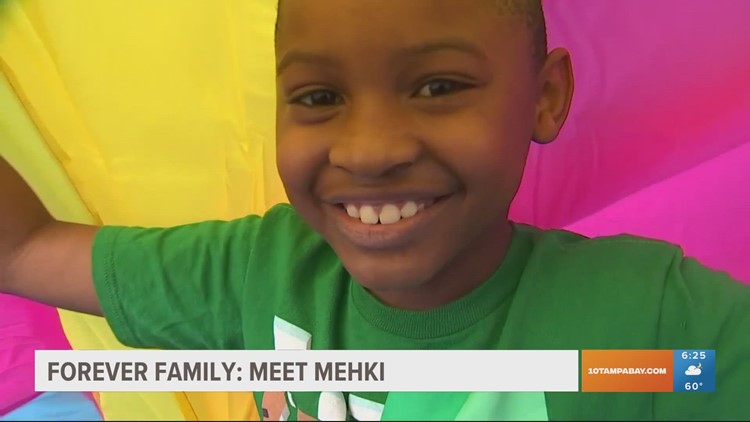 Mehki is an 8-year-old looking for a forever family to accept him and his brother