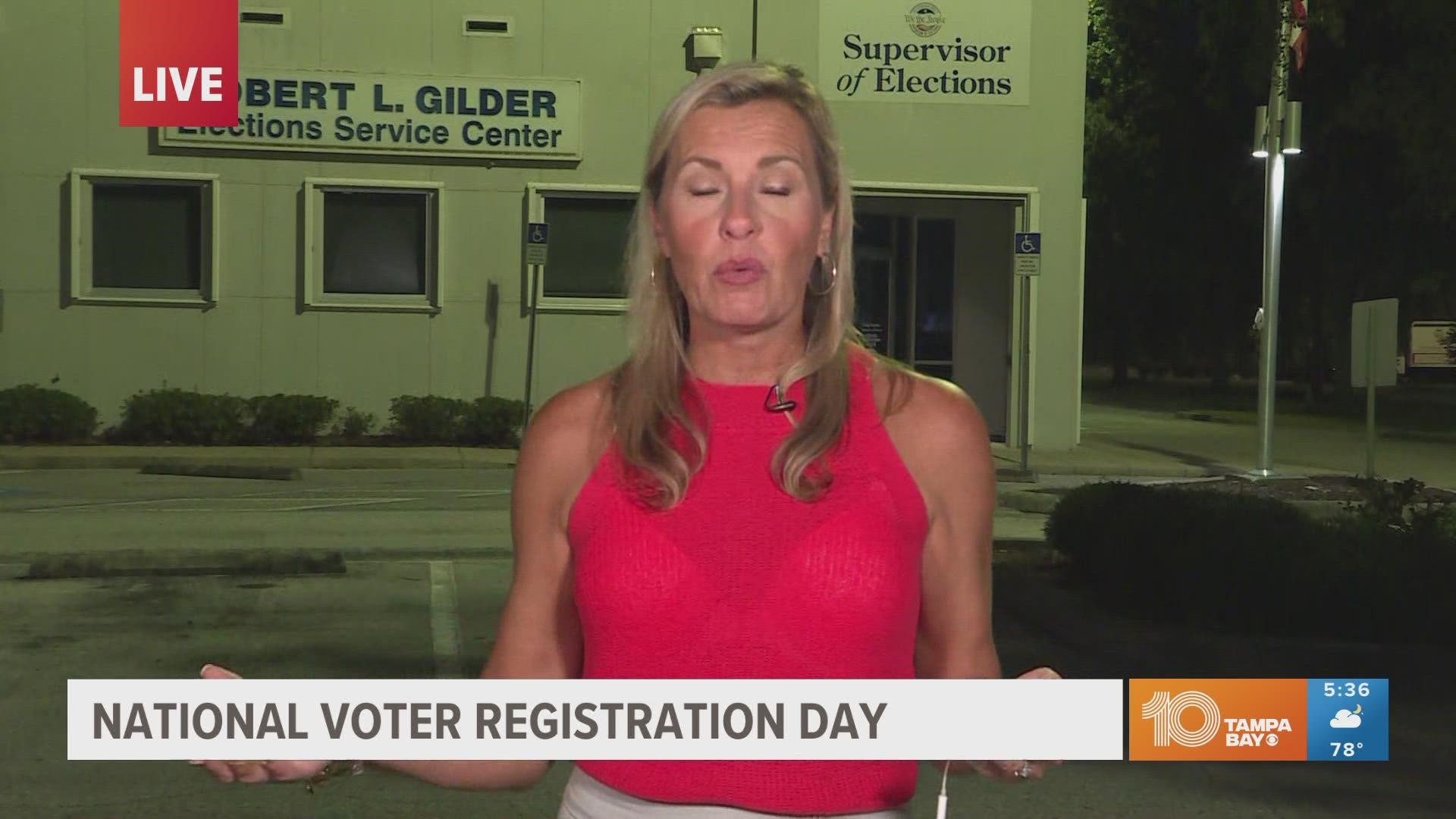 Floridians must register by Oct. 11 to vote in the 2022 General Election.