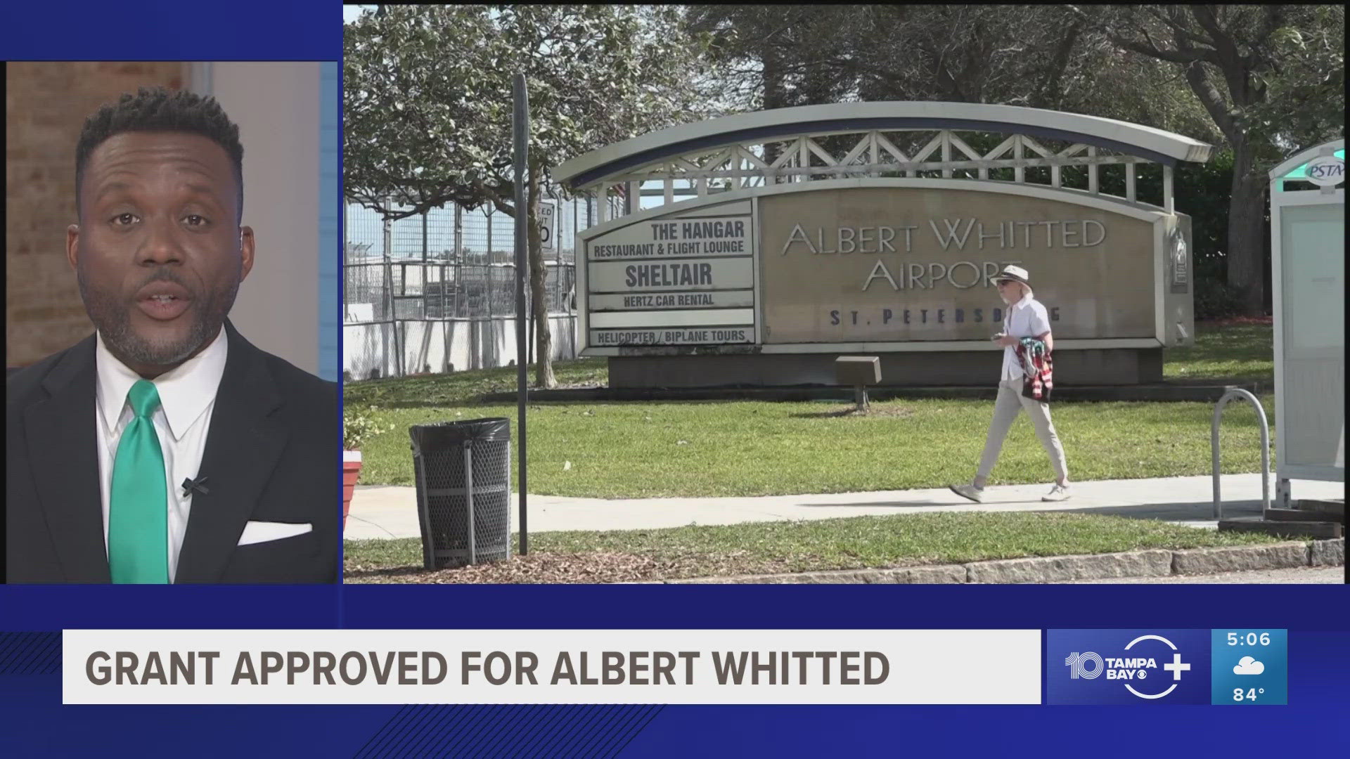 St. Pete City Council plans to approve a grant ensuring airport operations for 20 years.