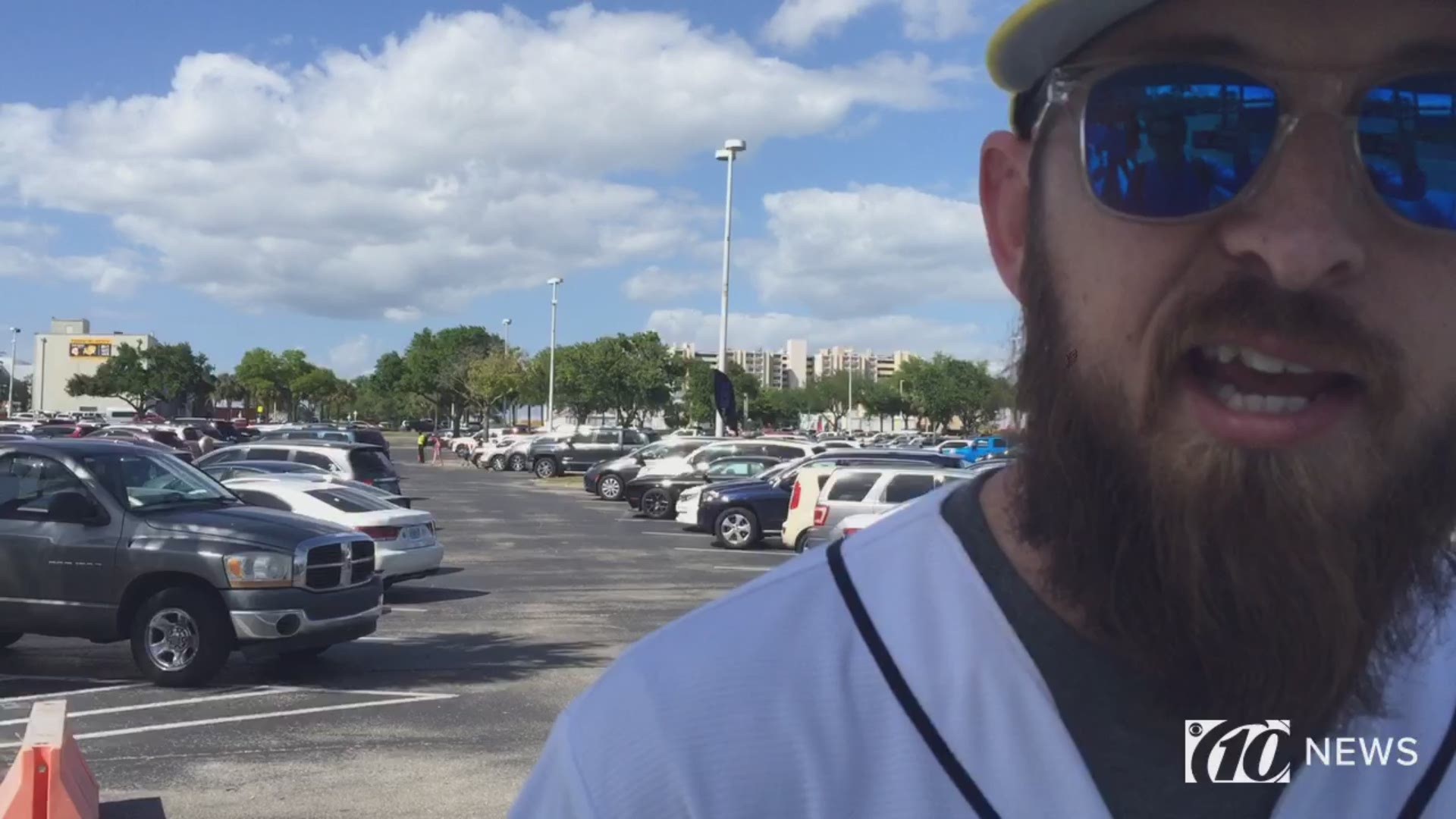 A Tampa Bay Rays fan describes why he attended Opening Day at Tropicana Field in St. Petersburg, Florida. https://on.wtsp.com/2TzQzaf
